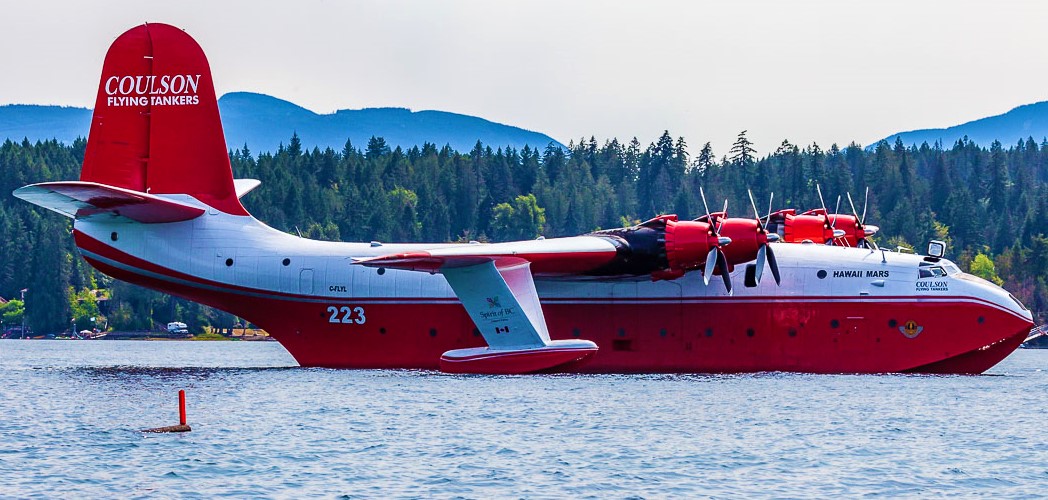 You  can  buy  this  piece  of  aviation  history  for  $5  million  !  World's  largest  water  bomber  Martin JRM-3 Mars  -  Hawaii  Mars II  on Sale !!